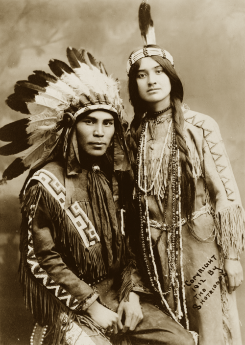 Native American Couple 1912