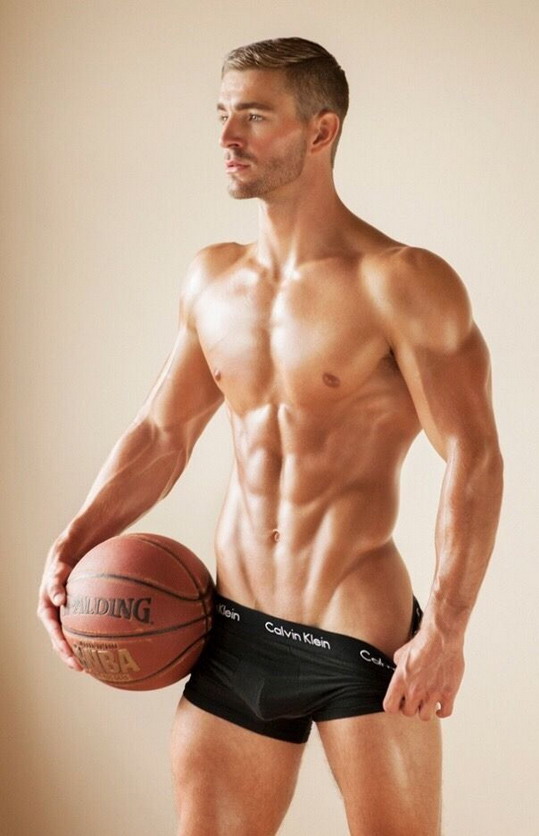 Sexy naked basketball players