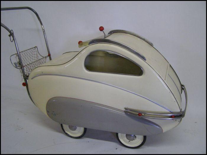 1940s baby carriage