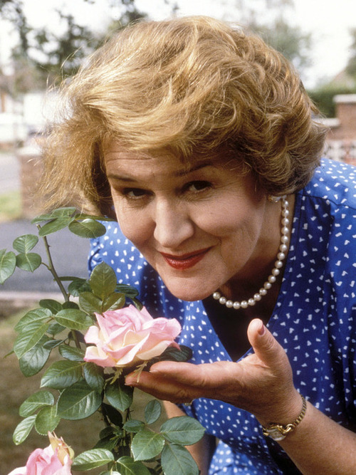 Patricia Routledge as Hyacinth Bucket (pronounced BOUQUET)
