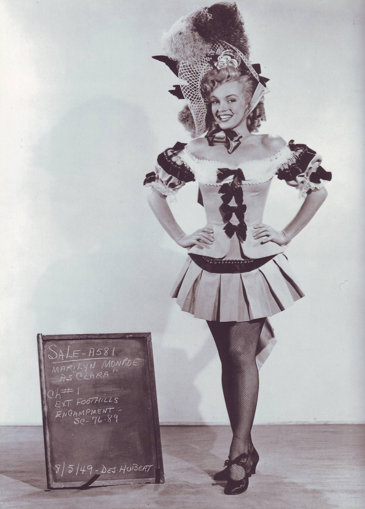 Young Marilyn Monroe, 1949