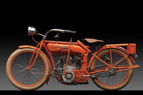 The 1915 Flying Merkel Motorcycle