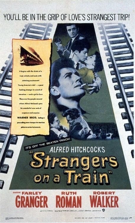 Poster for “Stranger on a Train”