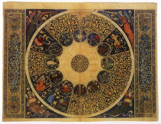 ancient islamic star chart
