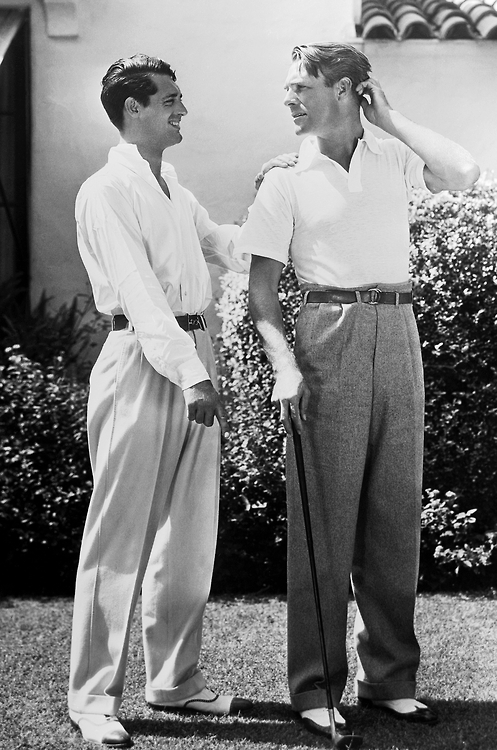 Cary Grant and Randolph Scott