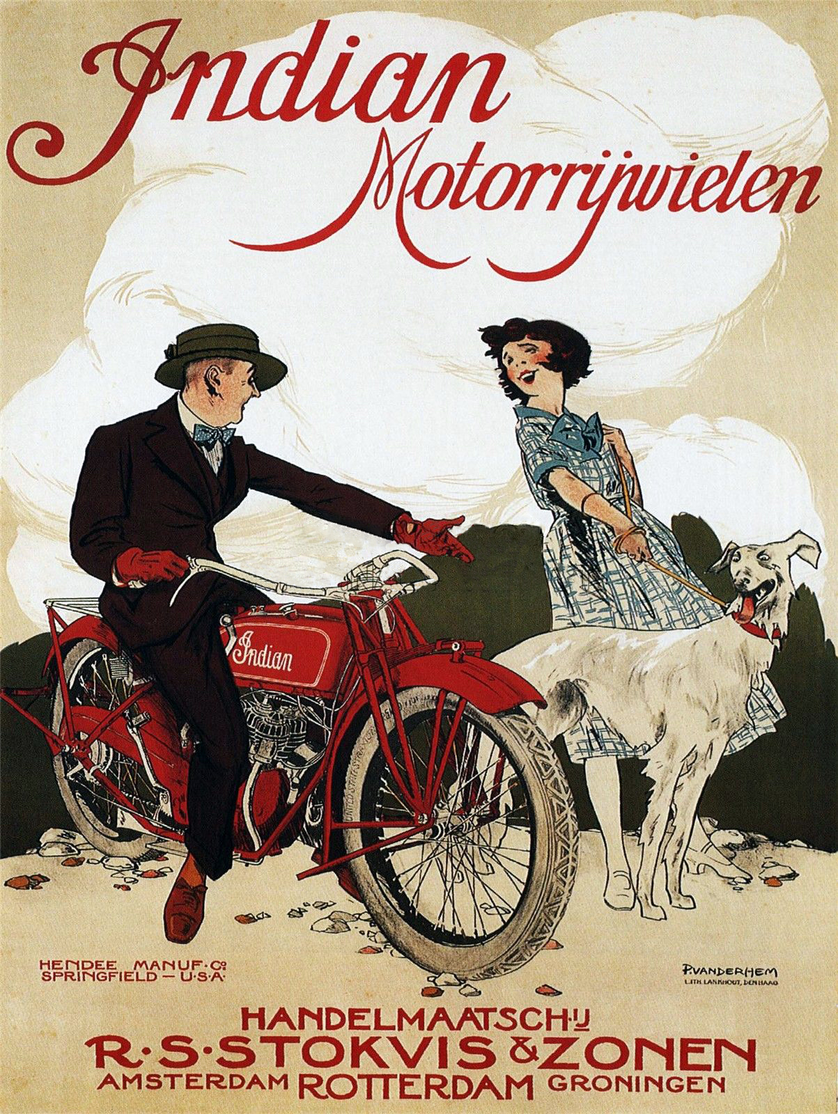 Indian Motorcycle Ad, Netherlands