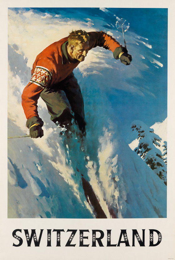 Ski Switzerland, 1950s