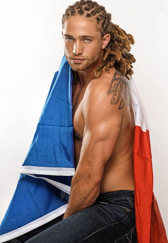 French model Alexander Masson