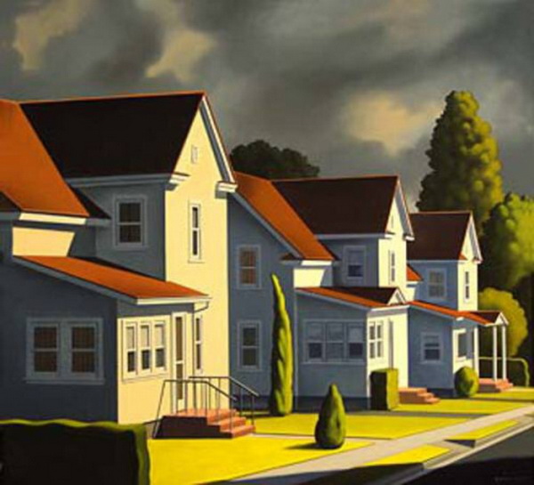 Painting by Kenton Nelson