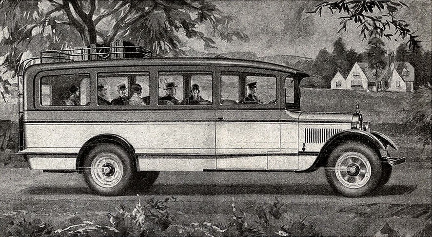 Luxury bus/coach, 1920s
