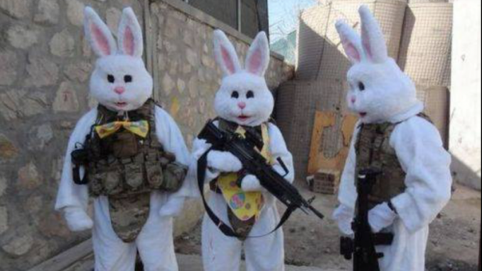 Easter in a war zone