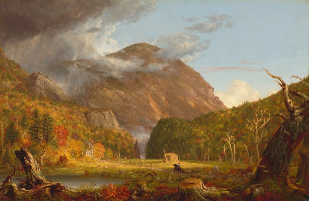 Landscape painting by Thomas Cole