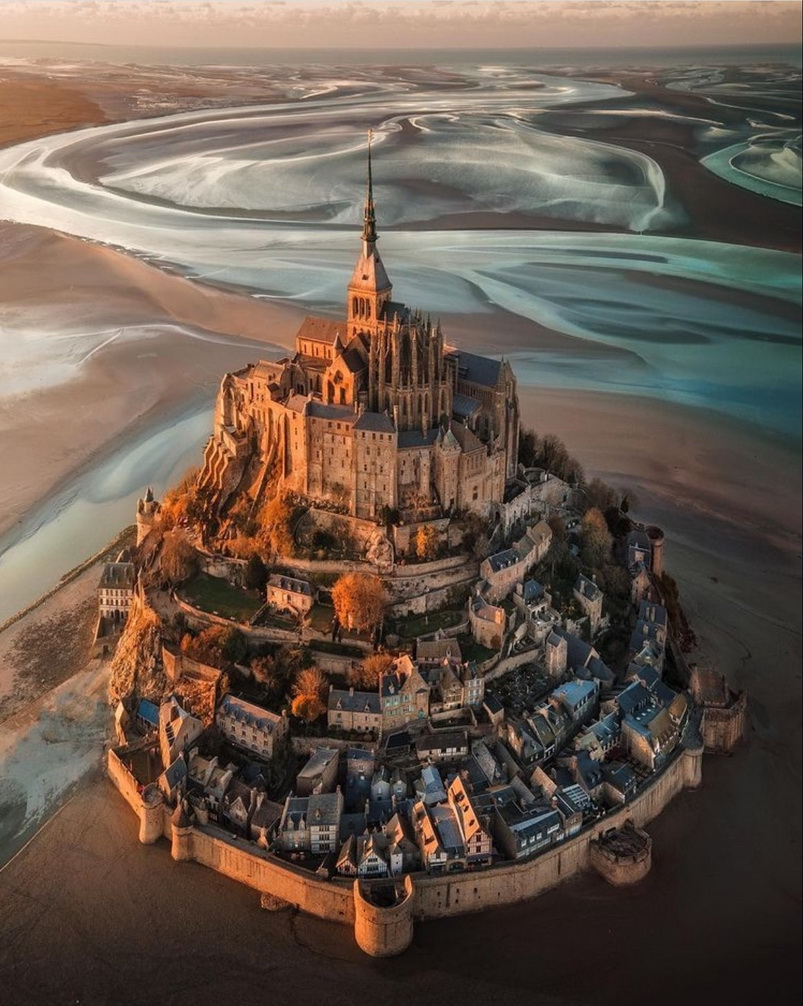 Mont St. Michel, France