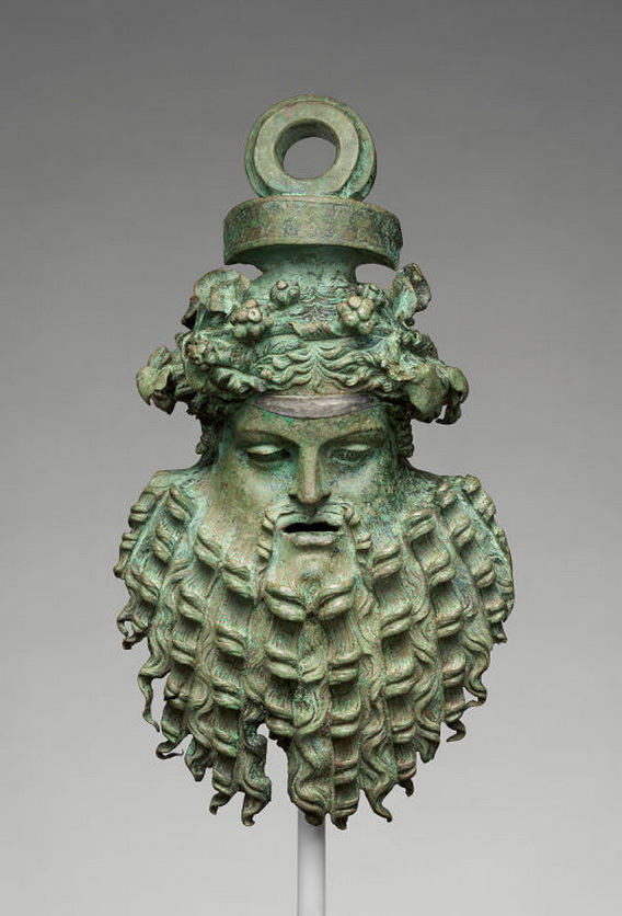 Ancient bearded bronze